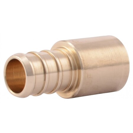 0.75 In. X 0.5 In. Lead Free Brass Pex Sweat Adapter